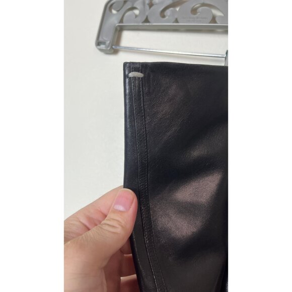 RARE MARGIELA LINE 22 OPEN TOE KNEE HIGH HEELED BOOTS 5 - Picture 7 of 10